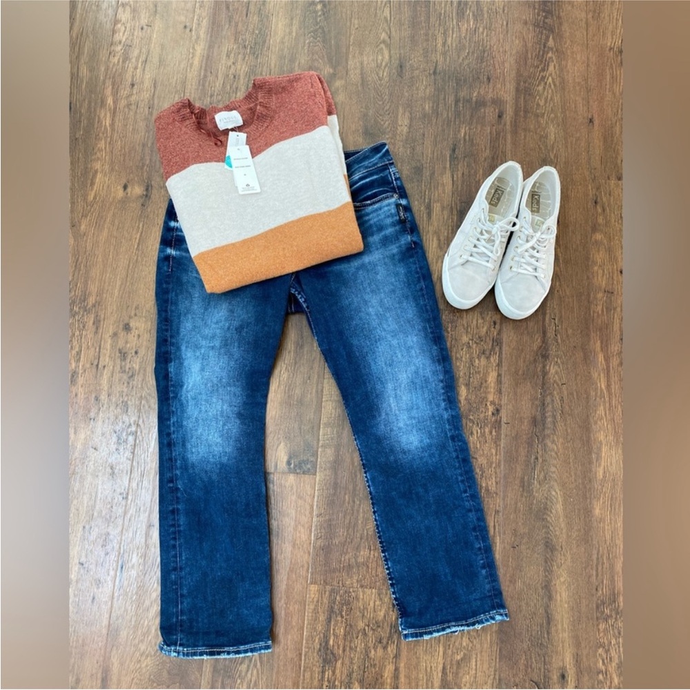 Silver Suki capris jeans - like new